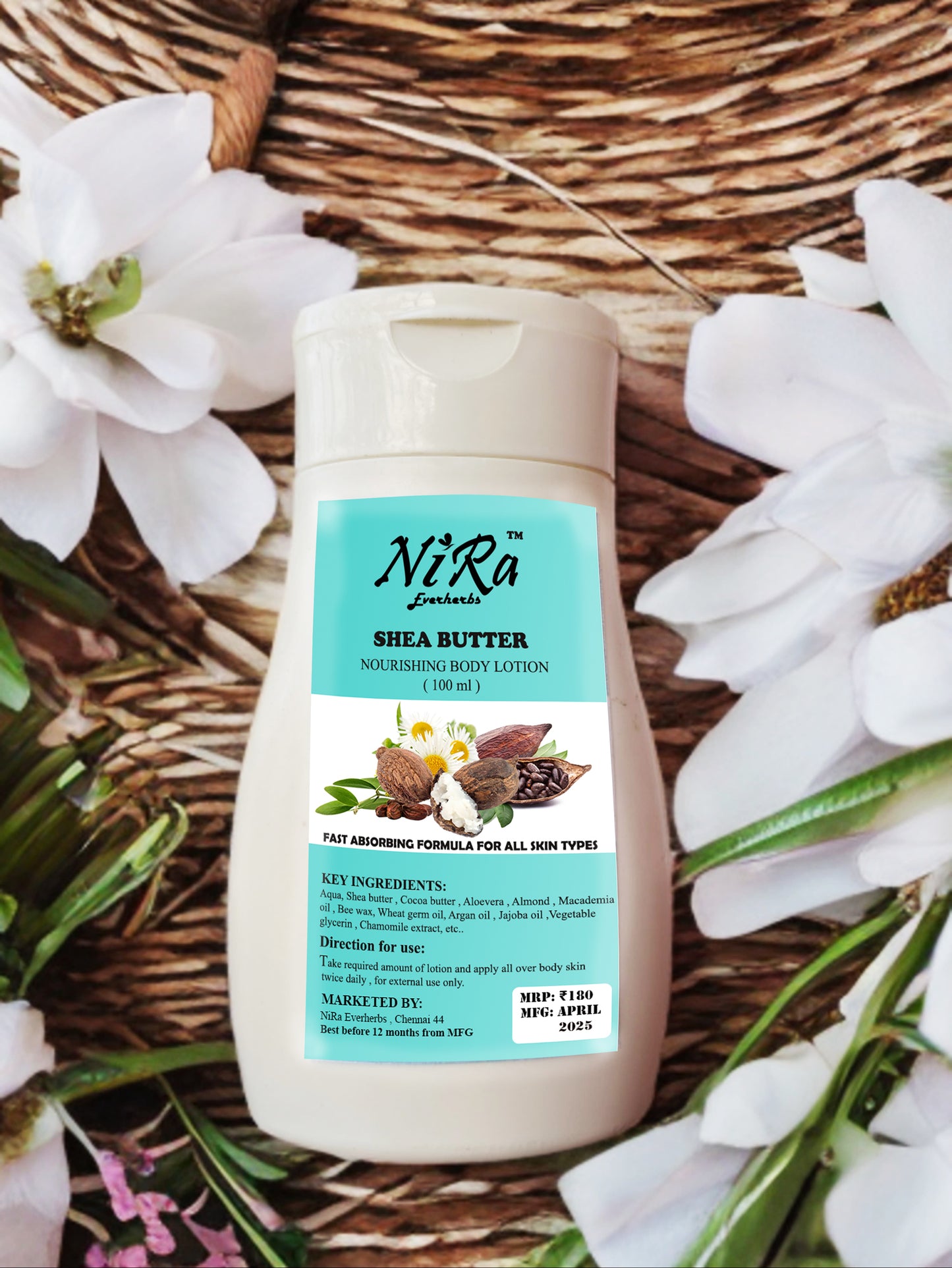 Organic Body Lotion (100ml)