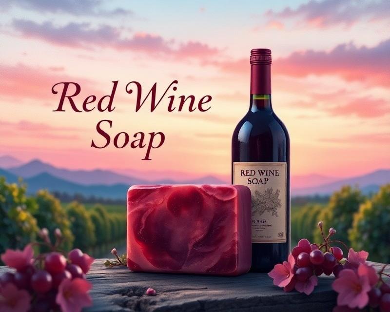 Red wine soap (100g)