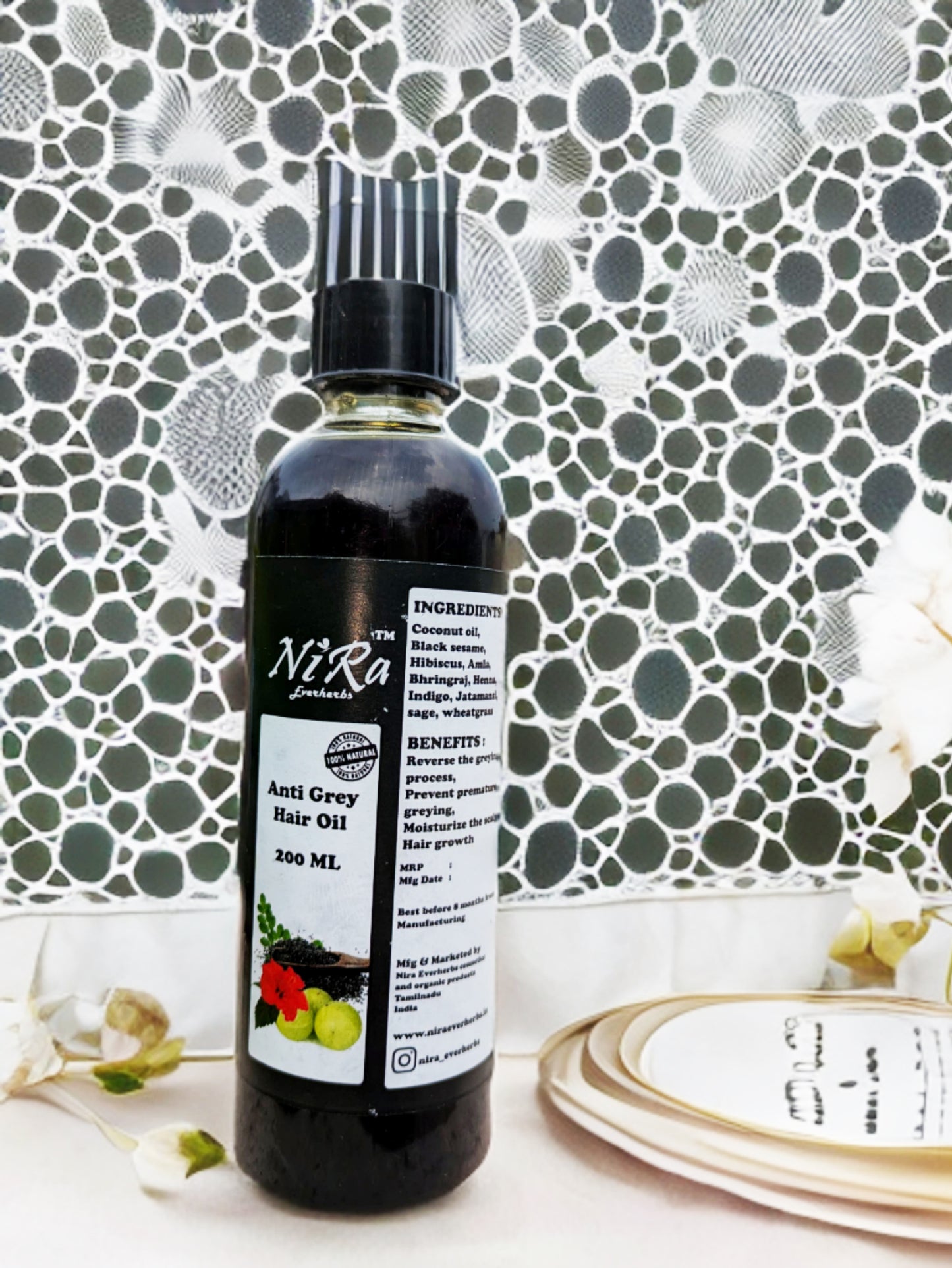 Anti-Grey Hair Oil 200 ml