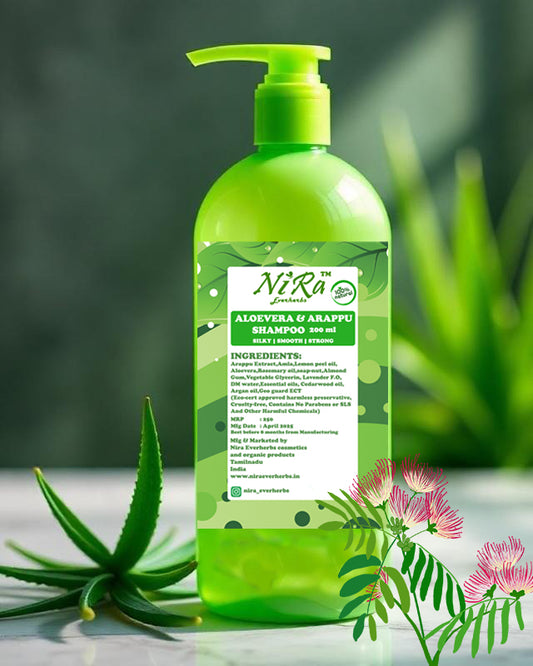 Aloevera & Arappu Shampoo (200ml)