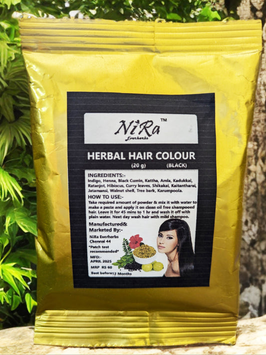 Herbal Hair Colour (Black Dye) (20g)